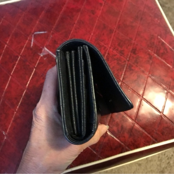 Fossil Black Leather Wallet - Picture 8 of 9